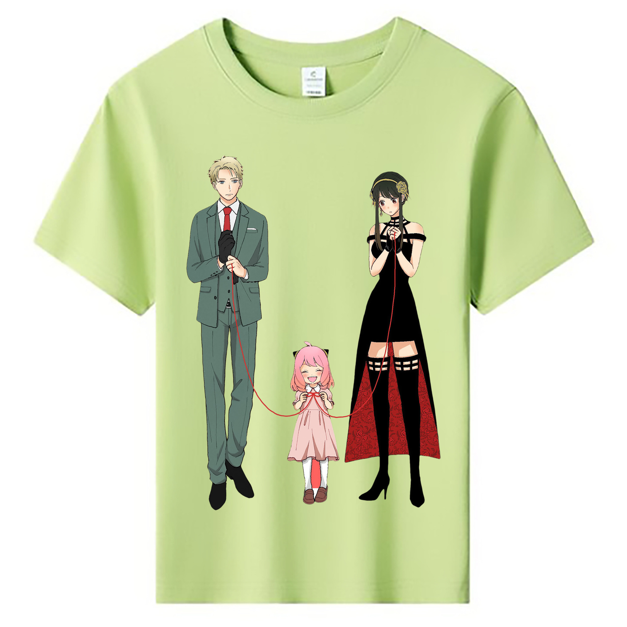 （画像用） SPY×FAMILY间谍家家酒 綿100％キッズTシャツ（フロントプリント）